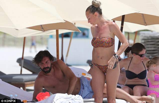 عکس همسر آندره آ پیرلو