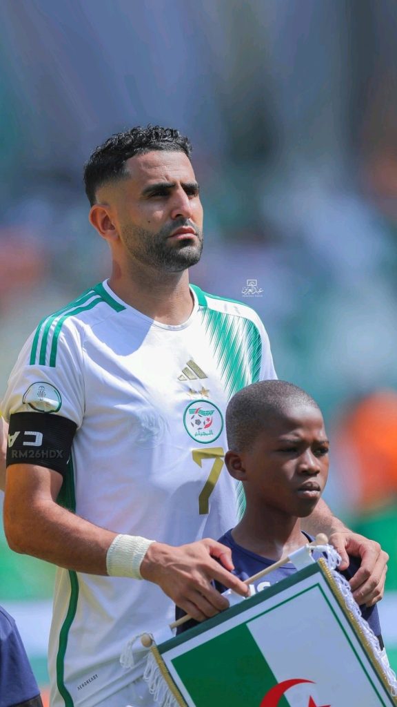 ریاض محرز تیم ملی الجزایر
