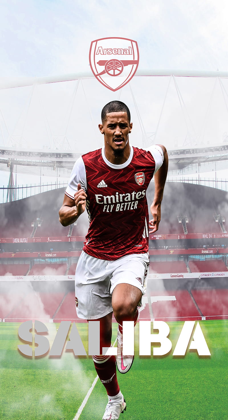 wallpaper for phone william saliba