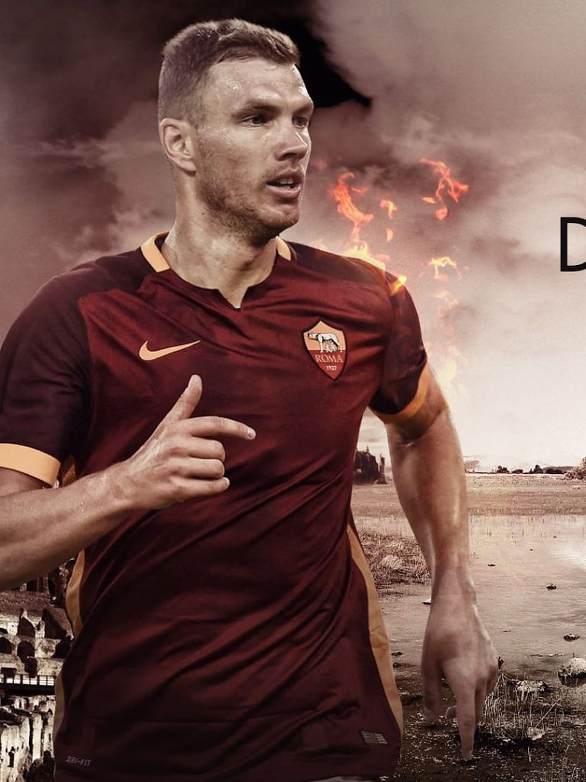 wallpaper for laptop Edin Dzeko