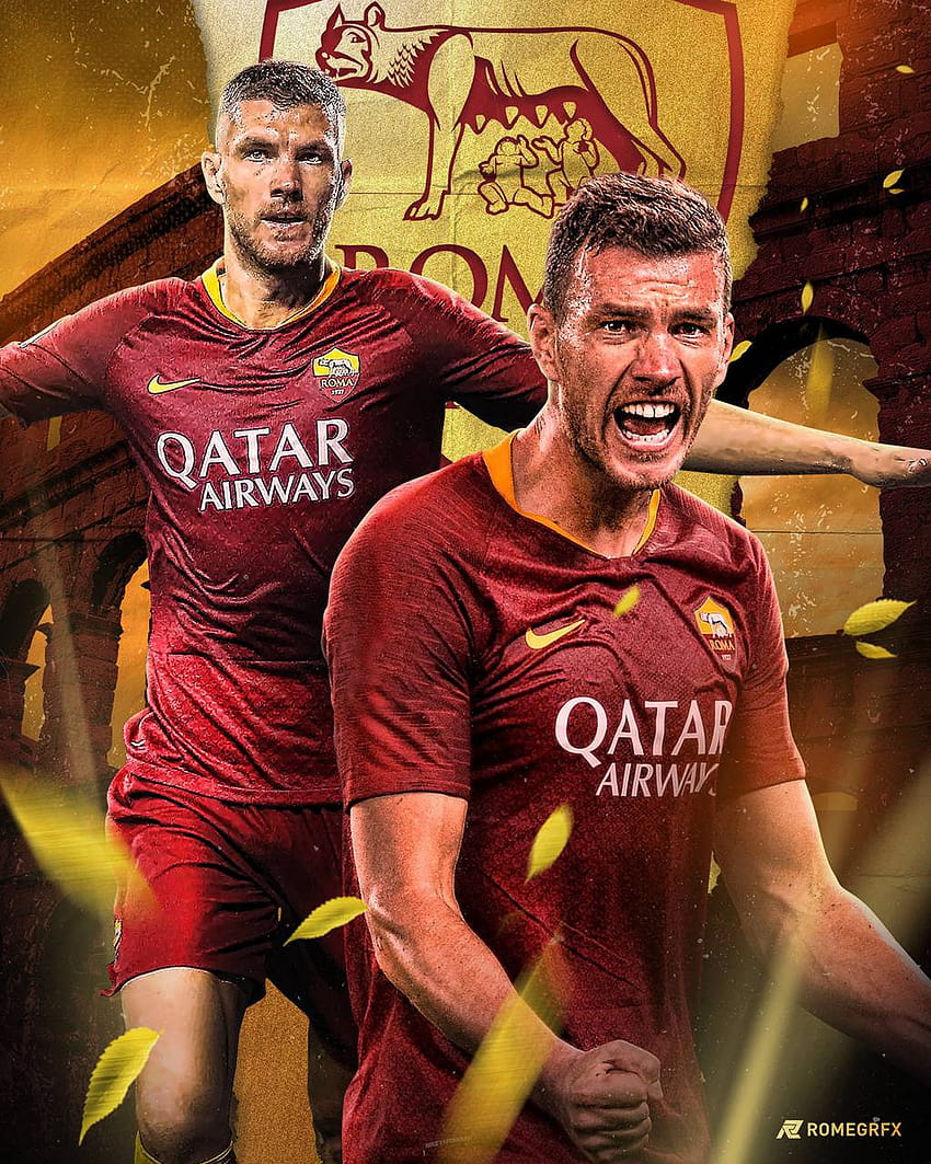 wallpaper for phone Edin Dzeko