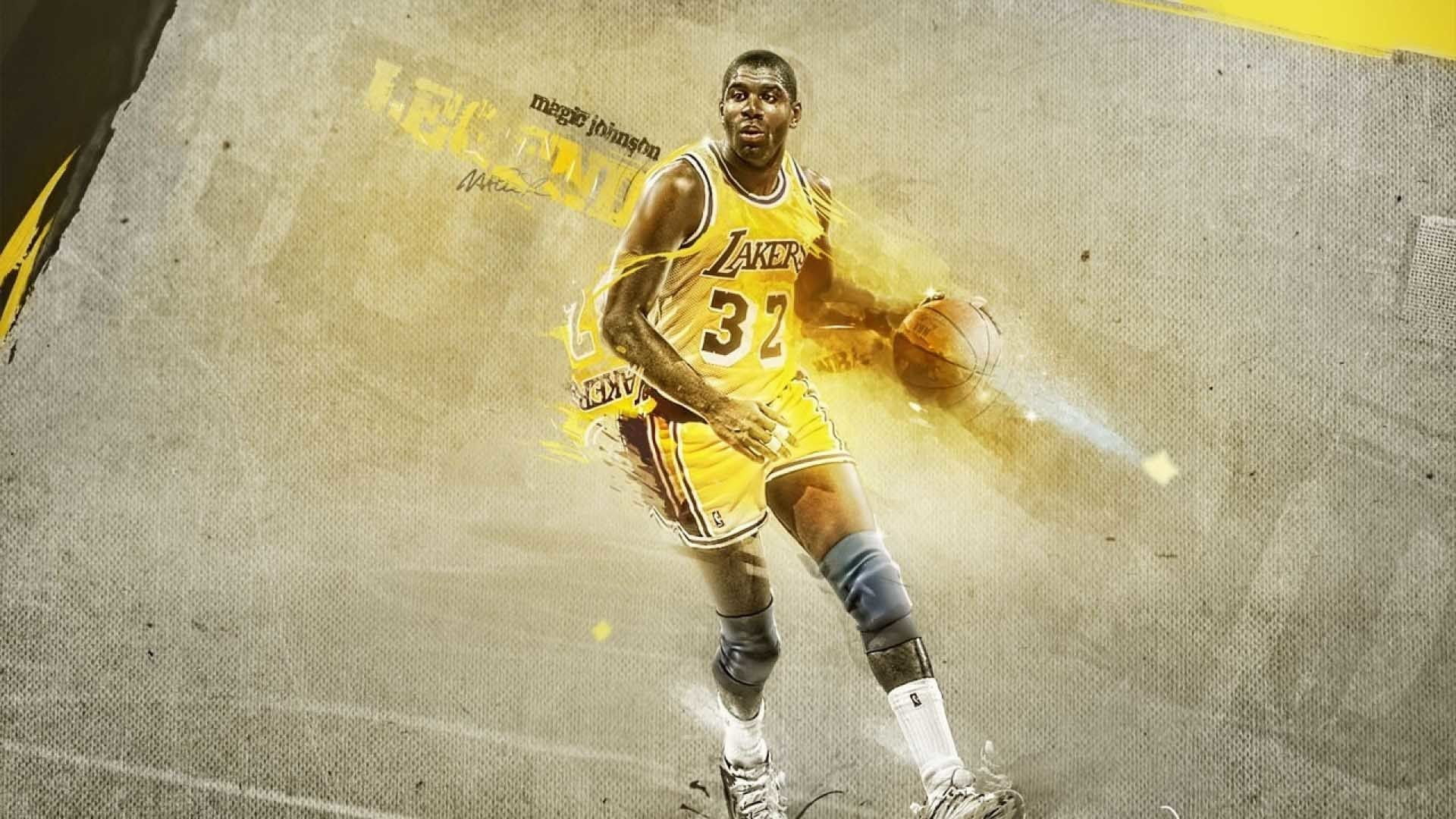 wallpaper hd Magic Johnson