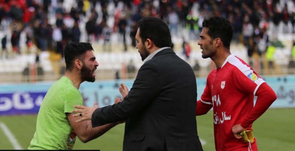 درگیری هوادار تراکتوری مسعود شجاعی