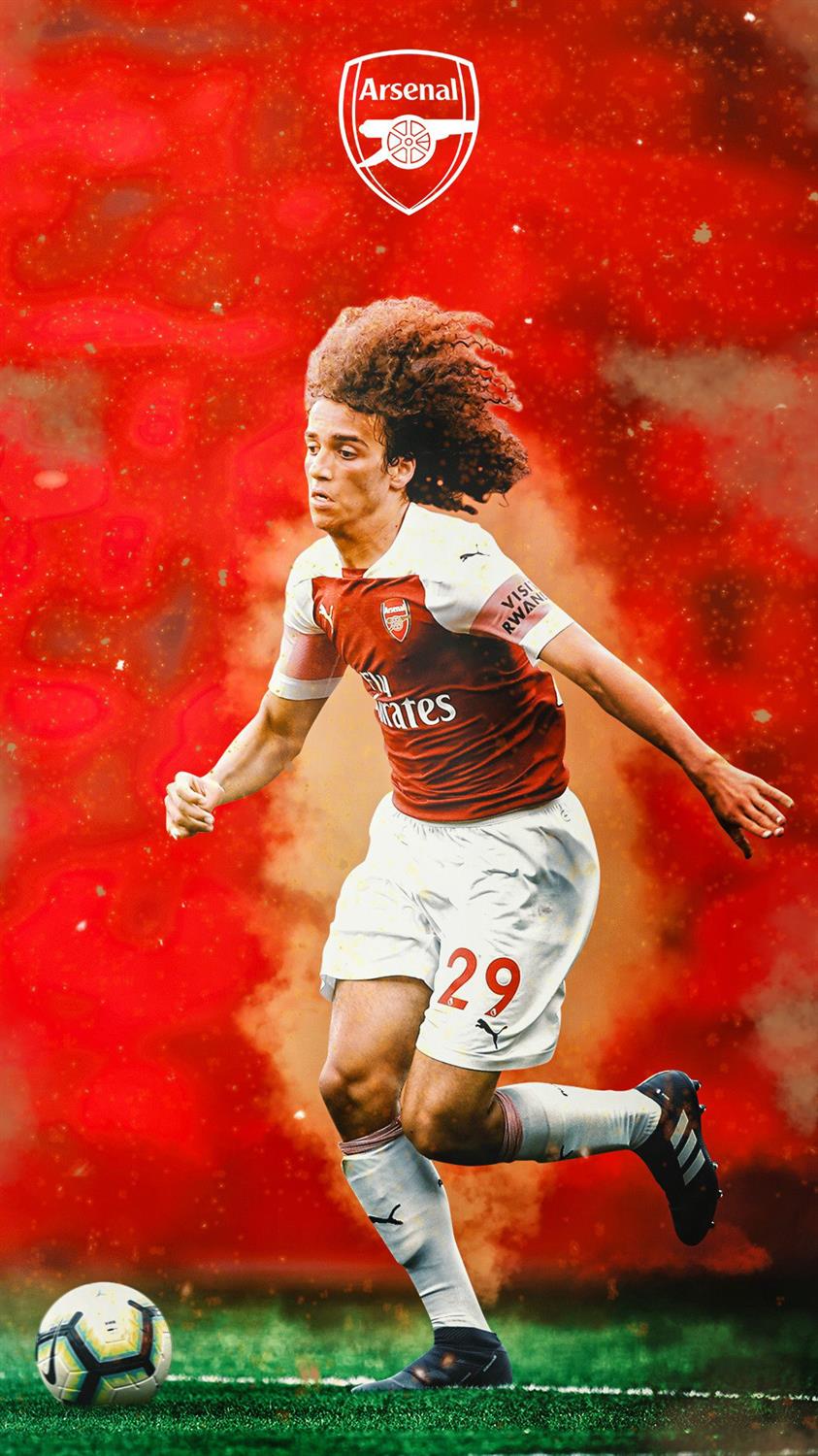 wallpaper for laptop Mattéo Guendouzi