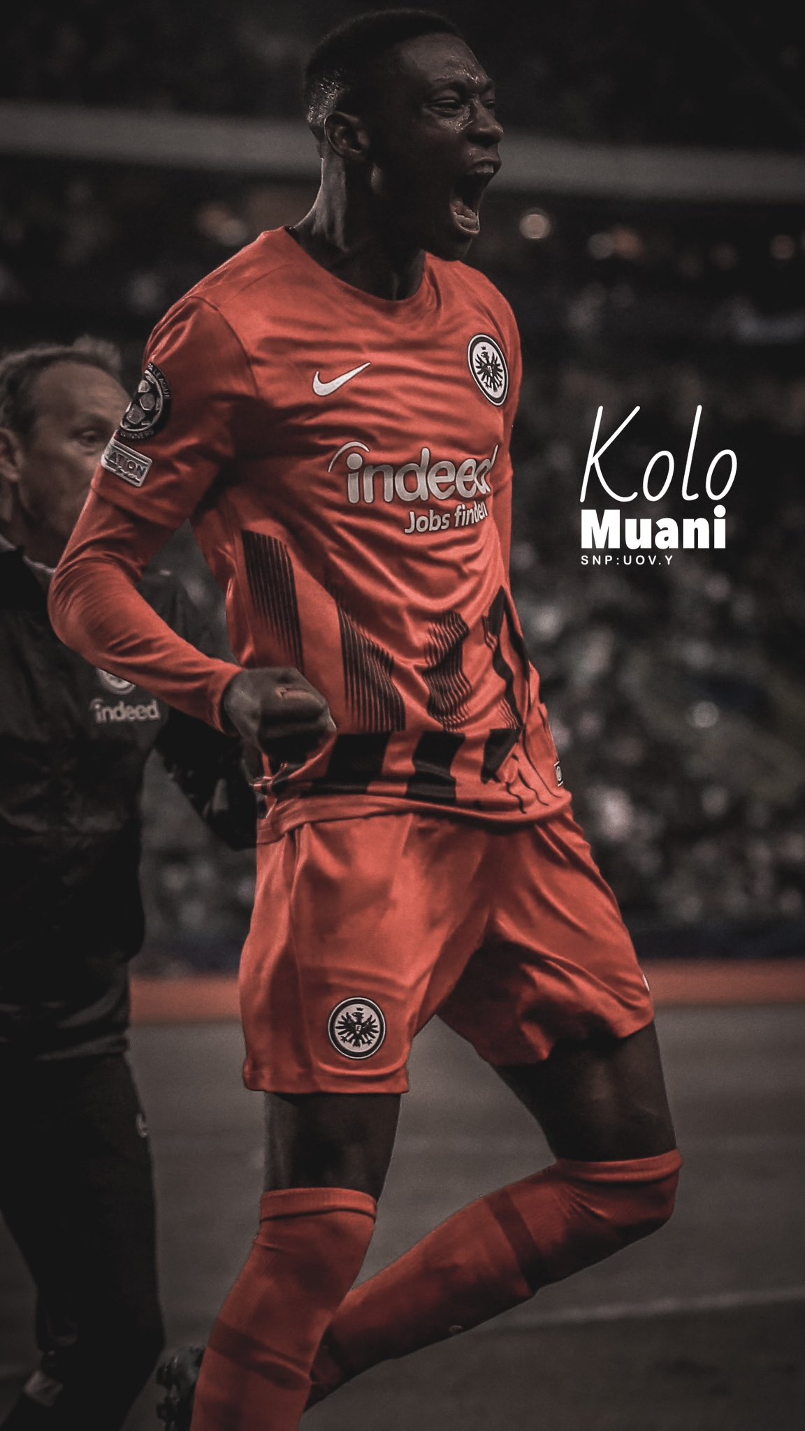 wallpaper for phone Randal Kolo Muani