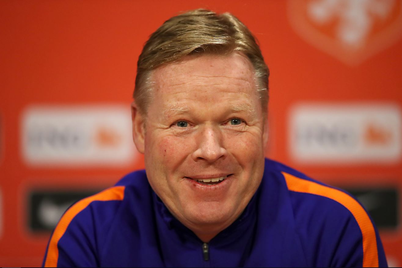 Cover photo Ronald Koeman