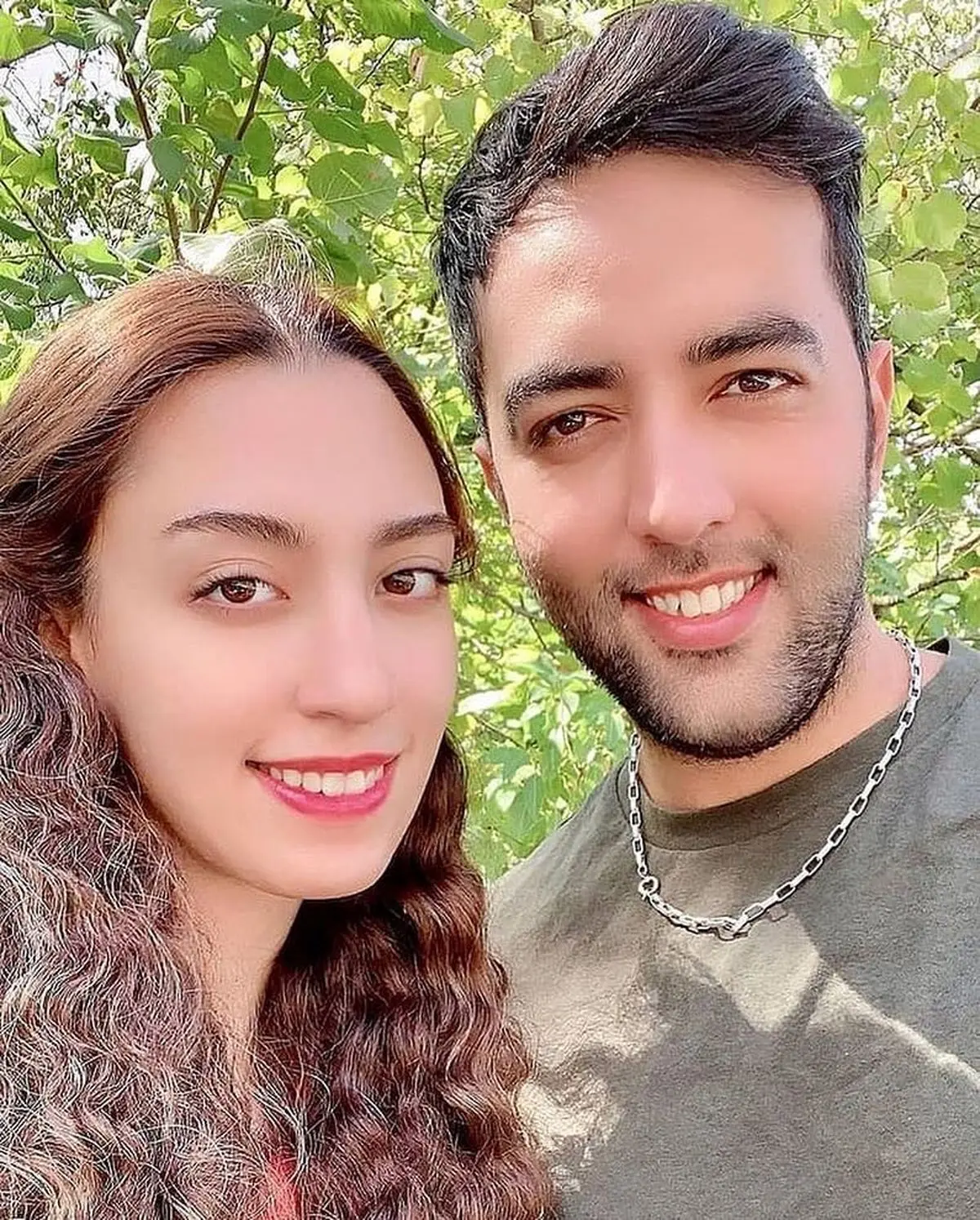 کیمیا علیزاده و همسر سابق