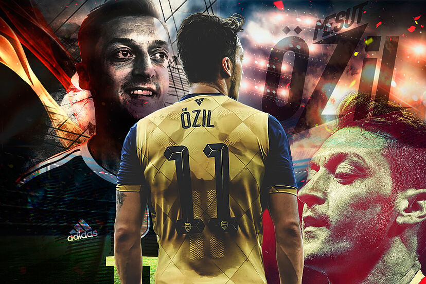 wallpaper 4k Mesut Özil