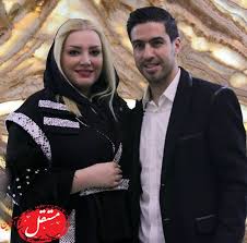 عکس خسرو حیدری و همسرش