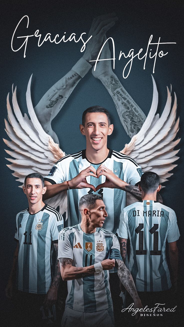 Angel Di Maria wallpaper 4k 