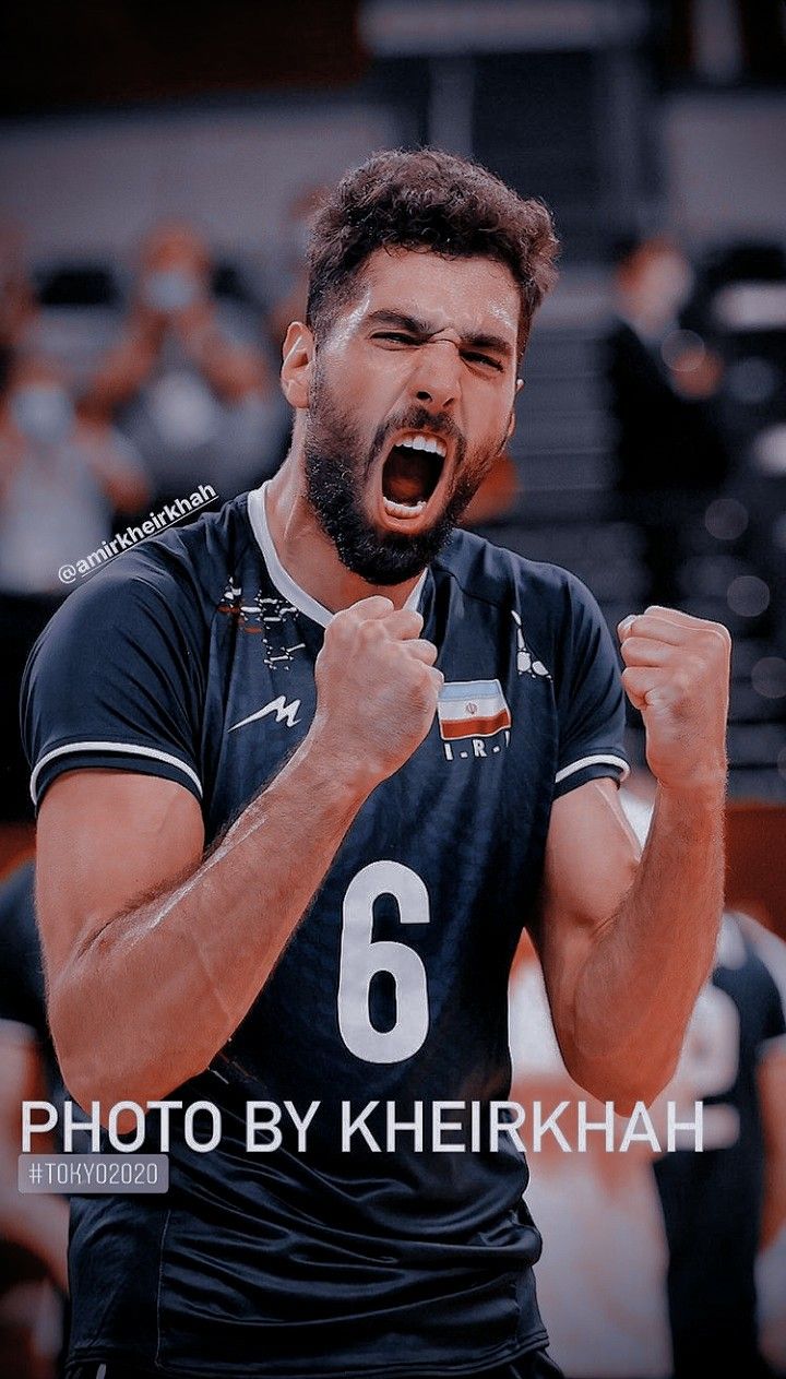عکس سید محمد موسوی والیبالیست