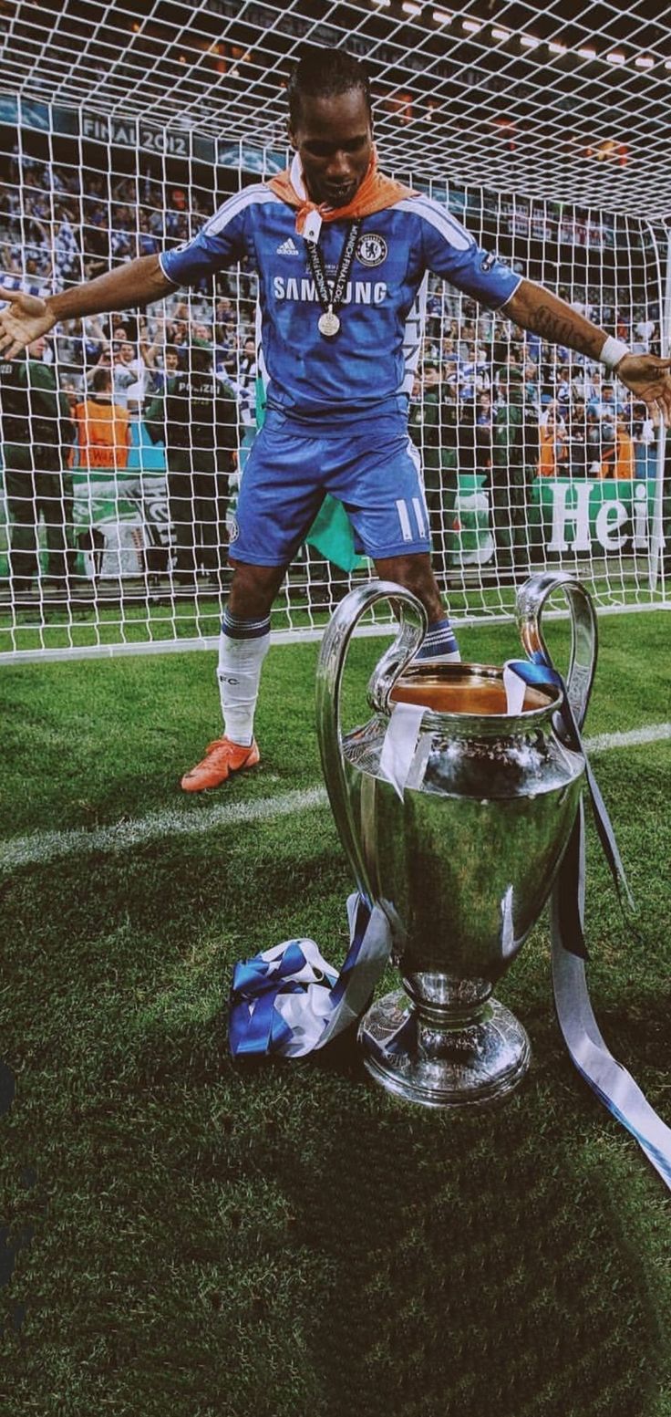 wallpaper 4k Didier Drogba