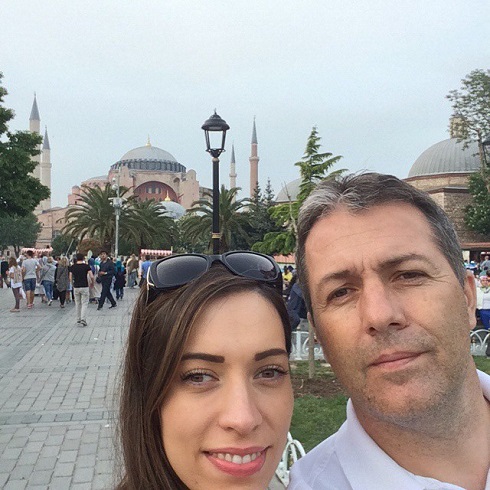 عکس دراگان اسکوچیچ و همسرش