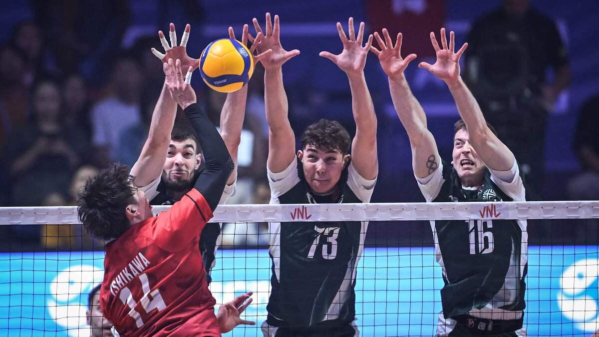 زمان بازیهای نیمه نهایی والیبال لیگ ملت ها