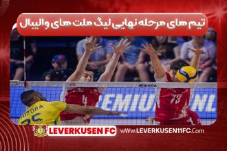 تیم های صعود کننده به مرحله نهایی لیگ ملت های والیبال
