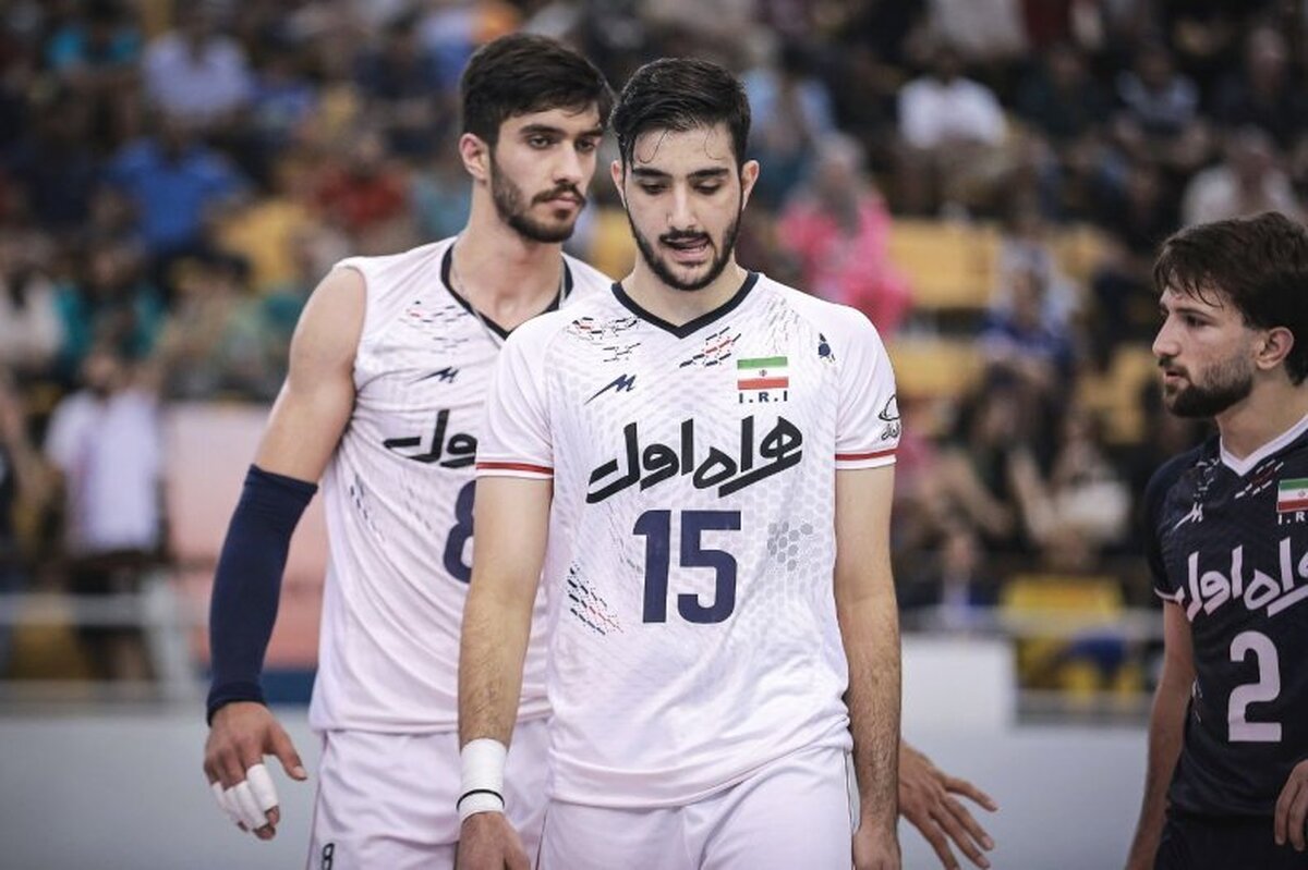 عکس عرشیا به نژاد والیبالیست