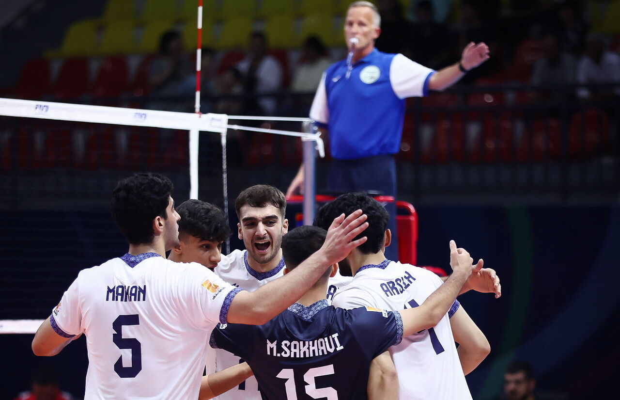 قهرمانی والیبال U21