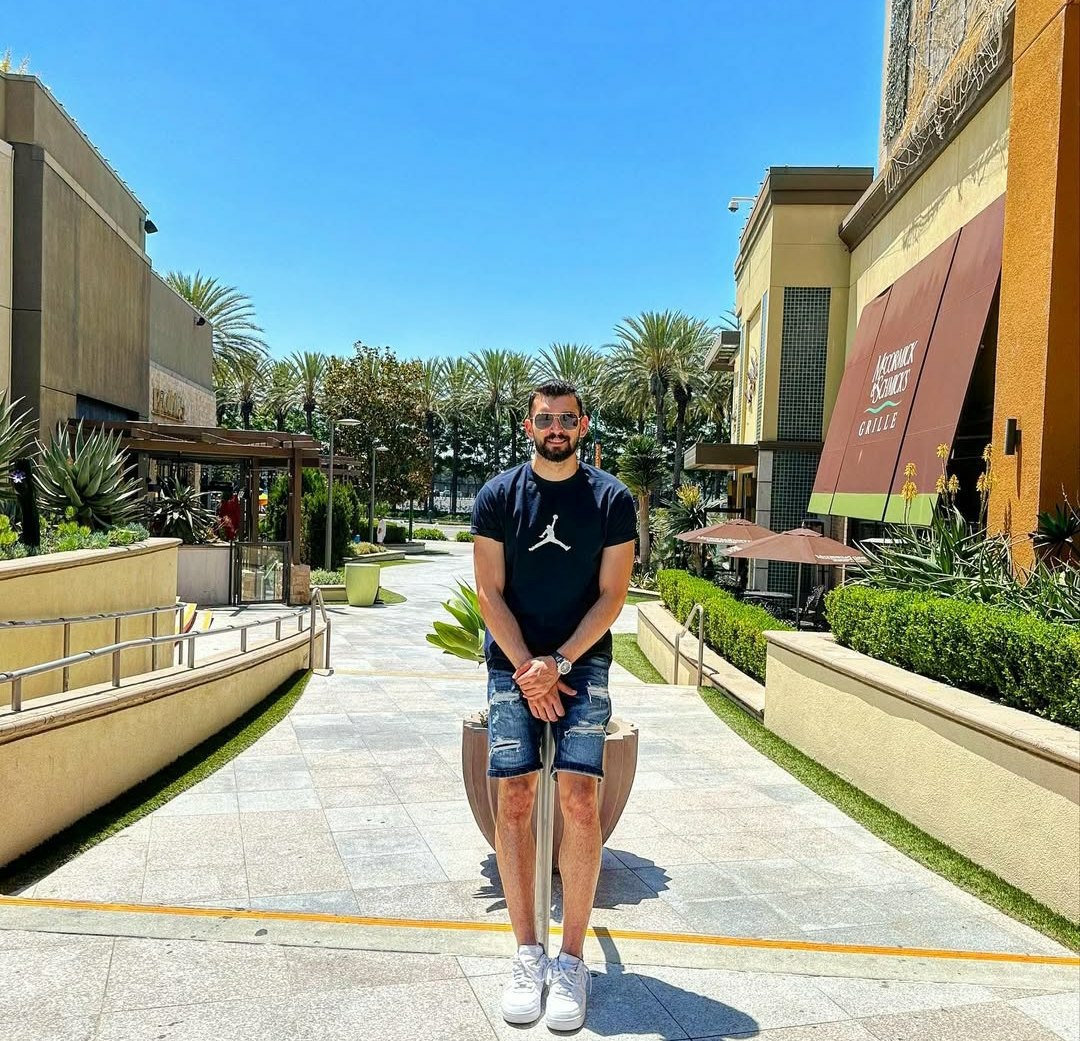 عکس  احسان دانش‌دوست والیبالیست