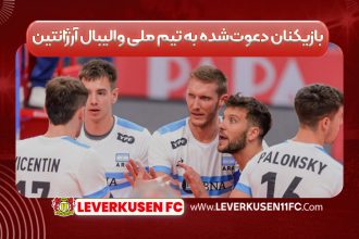 بازیکنان دعوت‌شده به تیم ملی والیبال آرژانتین
