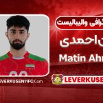 بیوگرافی متین احمدی