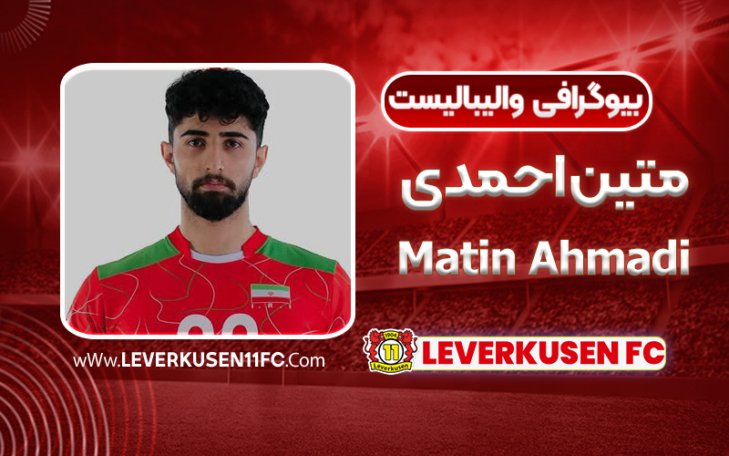 بیوگرافی متین احمدی