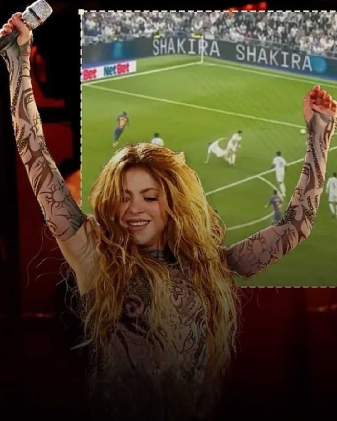  آهنگ شکیرا برای ال کلاسیکو 