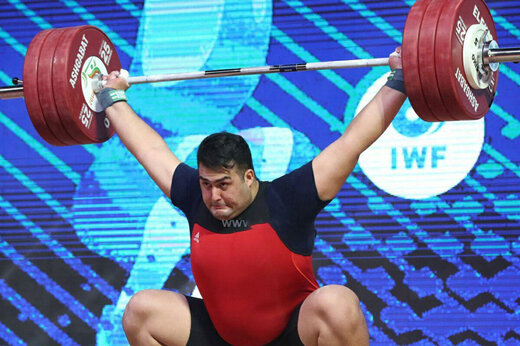 عکس علی داودی وزنه بردار