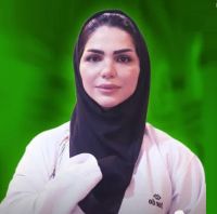 عکس مرضیه نصراللهی پاراتکواندو
