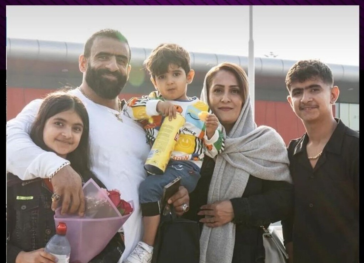 عکس هادی چوپان و همسرش
