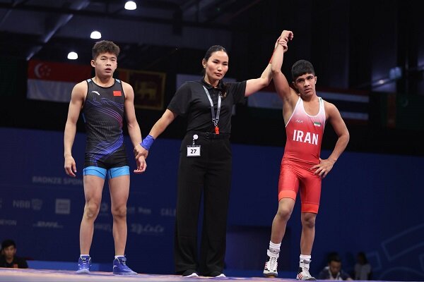 پارسا طهماسبی قهرمان آسیا شد  پارسا طهماسبی قهرمان آسیا شد