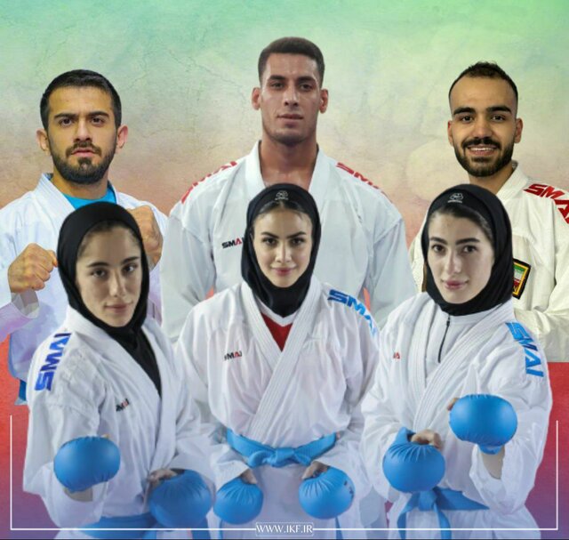  رنکینگ کاراته‌کاهای ایران در جهان
