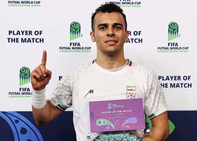 آمار سالار آقاپور تیم ملی فوتسال