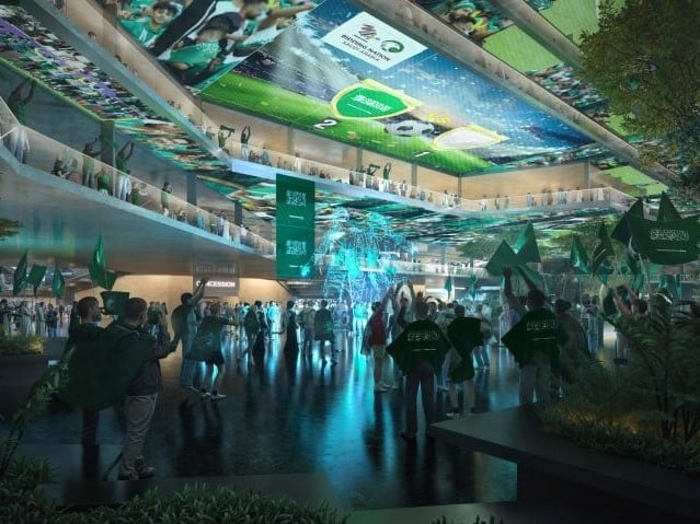 استادیوم معلق عربستان برای جام جهانی ۲۰۳۴