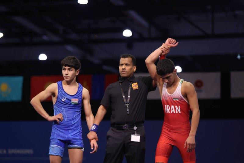  مدال نقره کشتی آزاد برای ایران