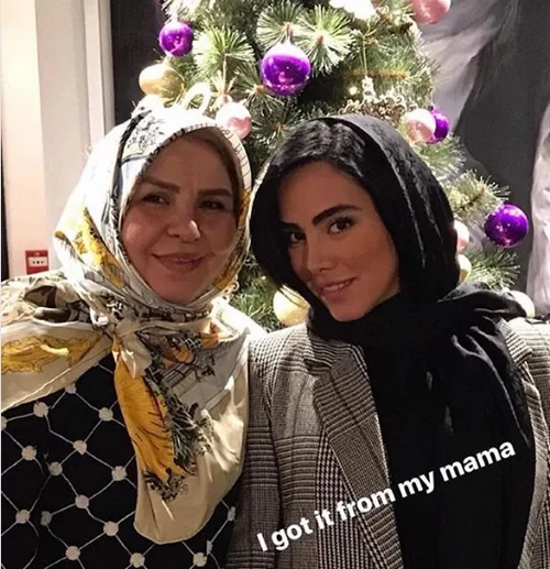 عکس مادر  ساشا سبحانی