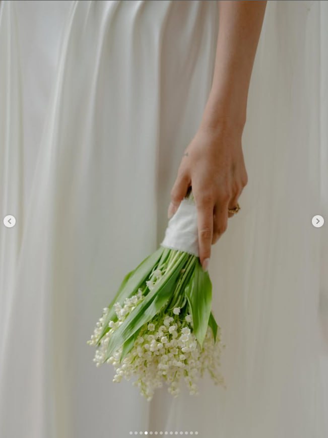  عکس‌ دسته گل عروس سلنا گومز
