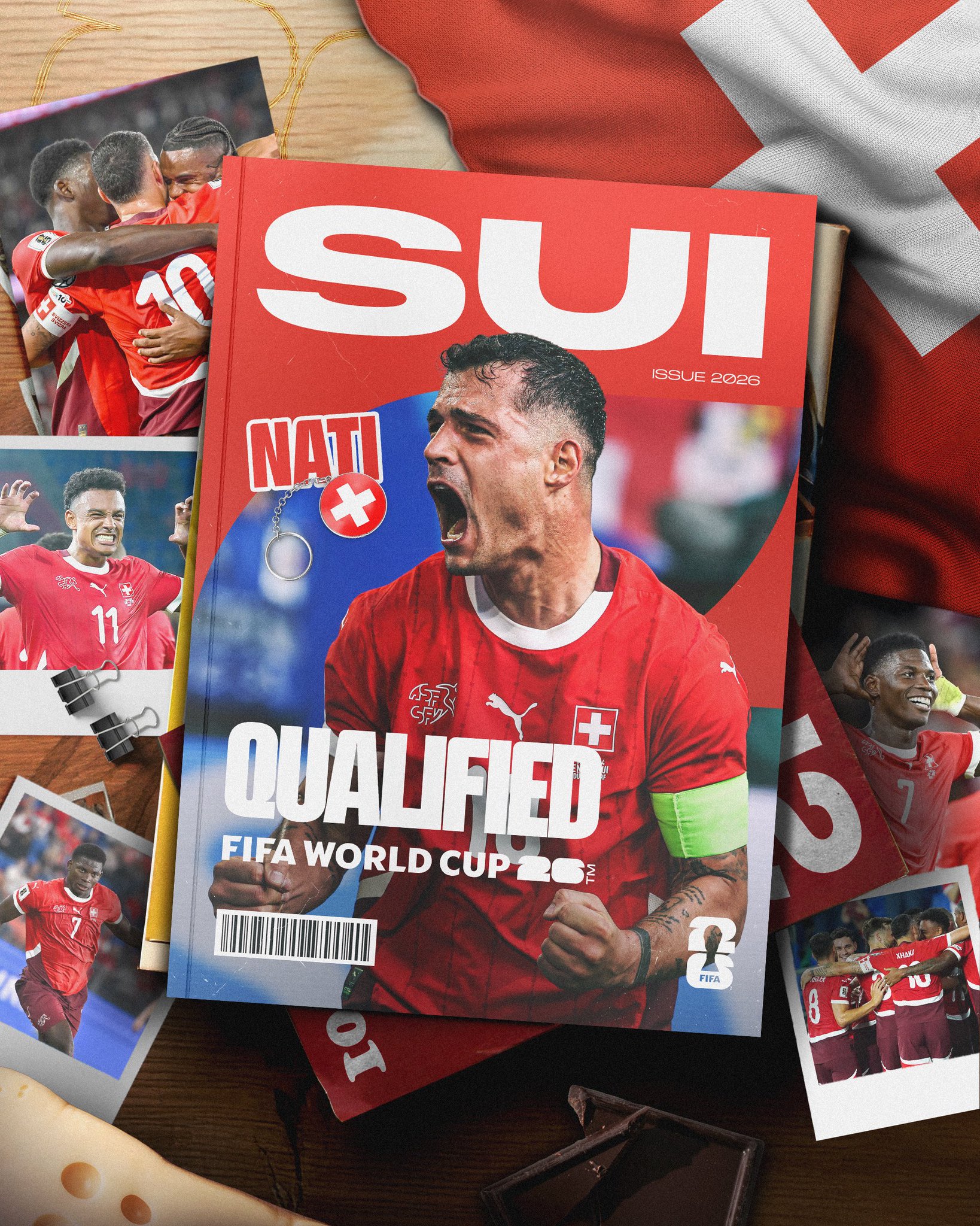 سوئیس سهمیه جام جهانی را قطعی کرد