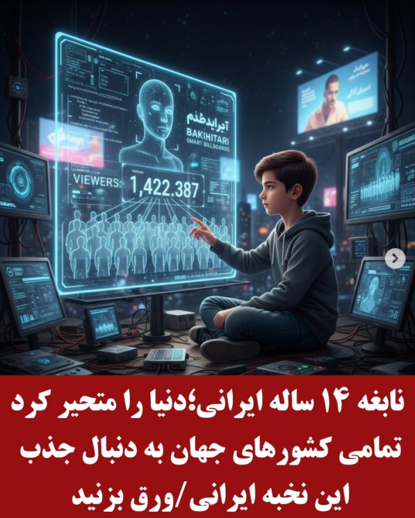 افتخار تازه ایران با هوش روهام بختیاری