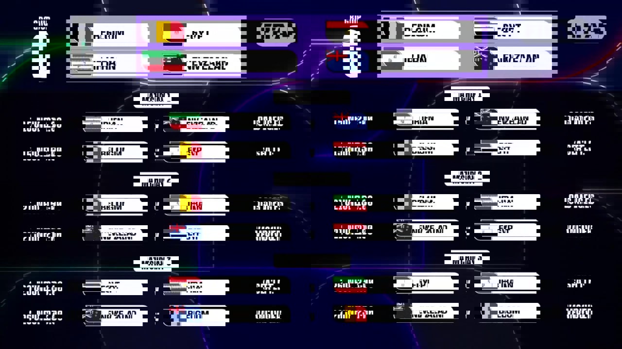 برنامه کامل دیدارهای تیم ملی ایران
